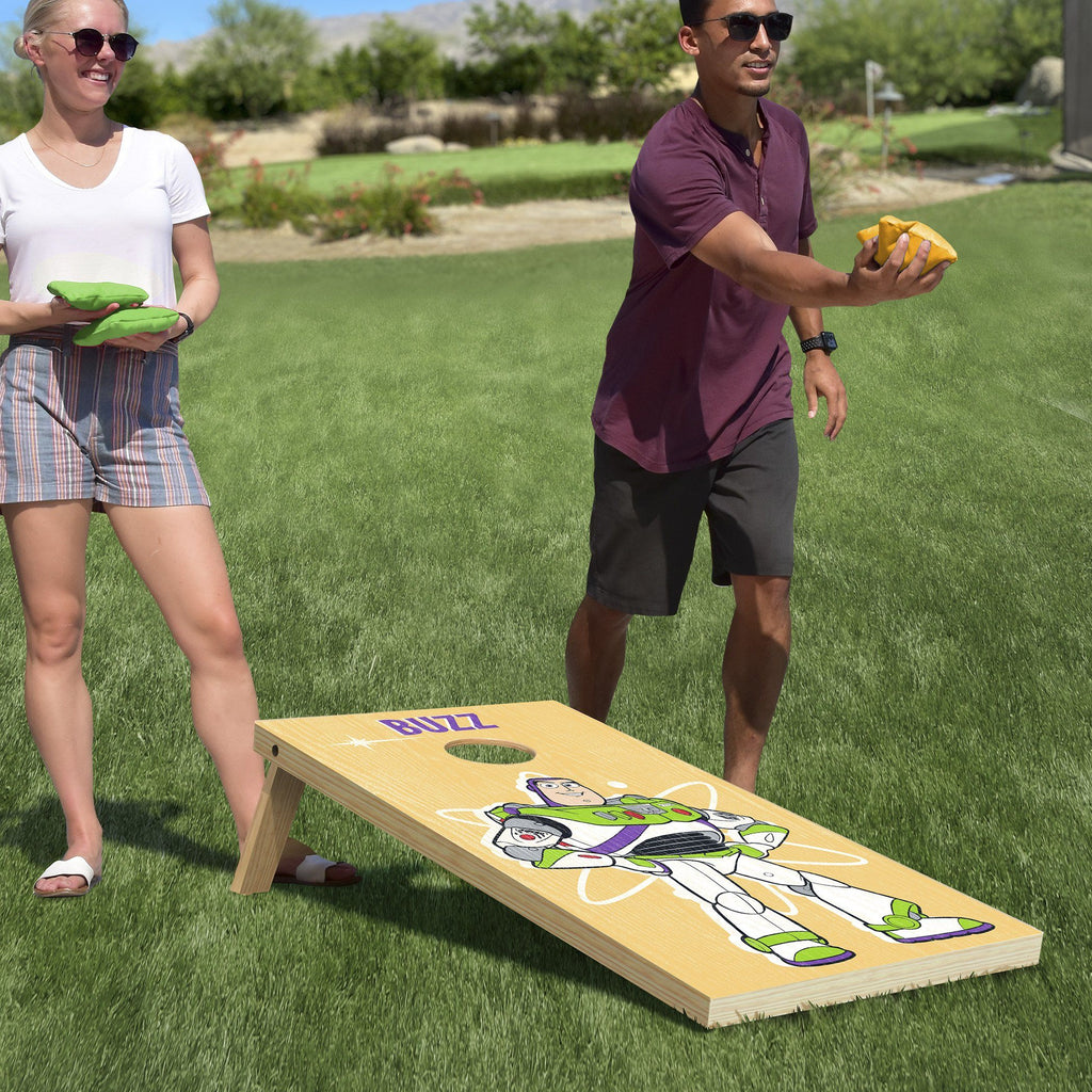 Disney Pixar Toy Story Regulation Size Cornhole Set by GoSports, Includes 8 Bean Bags and Portable Carrying Case Cornhole playgosports.com 