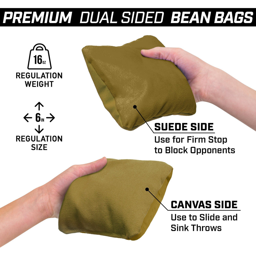 GoSports Tournament Cornhole Bags - Dual Sided Stop & Slide Bean Bags Cornhole playgosports.com 