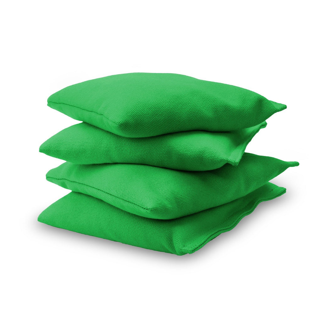 GoSports Official Regulation Cornhole Bean Bags Set (4 All Weather Bags) - Light Green Cornhole playgosports.com 
