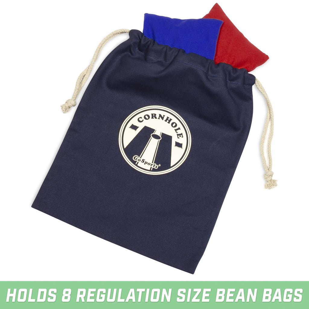 GoSports Navy Cornhole Bean Bag Tote Carry Case Cornhole playgosports.com 