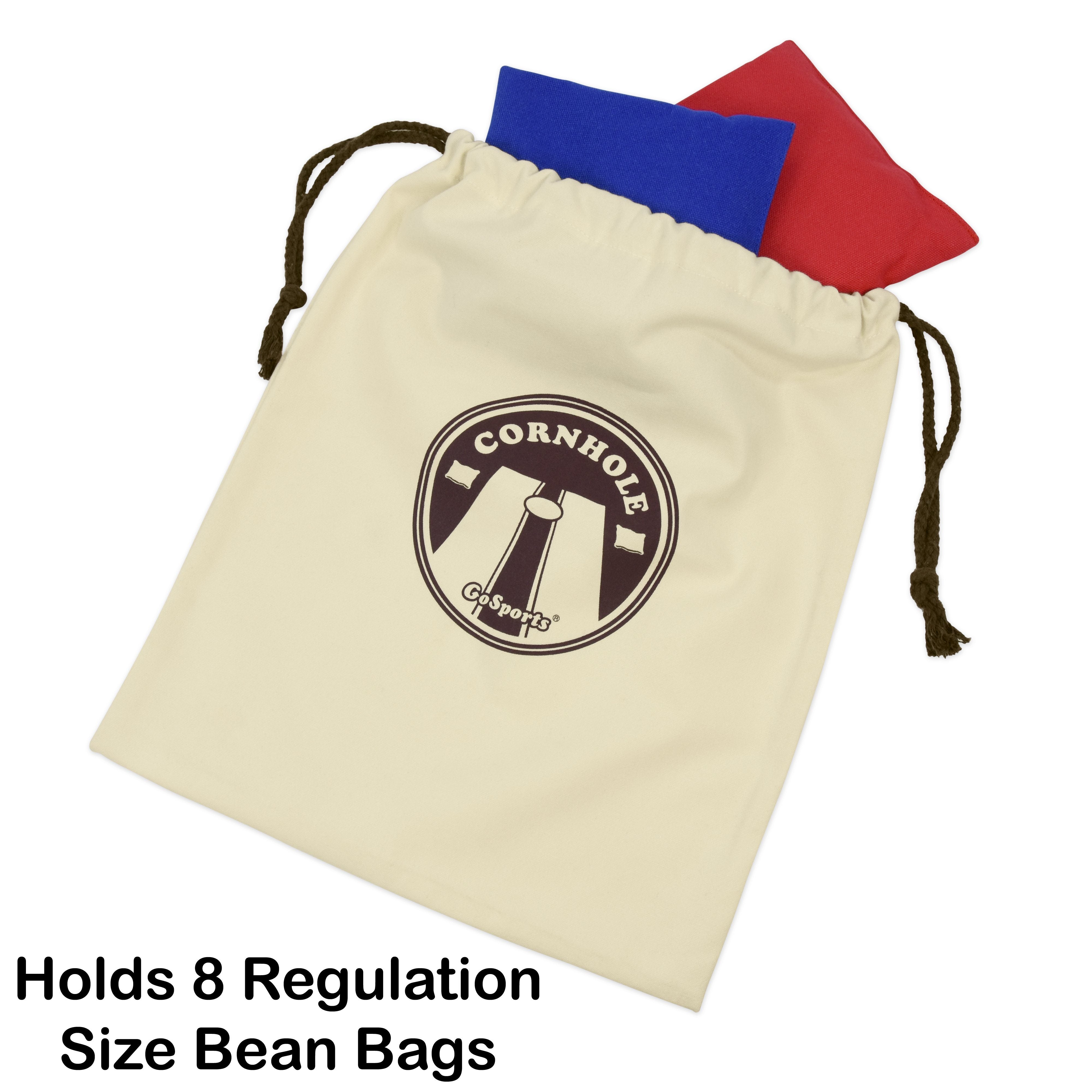 a draws bag with a logo on it