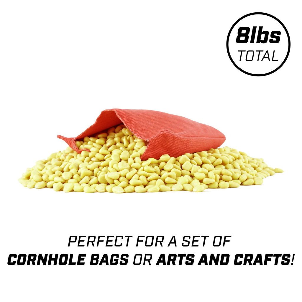 GoSports Synthetic Corn Fill | 8 Pound Bulk Bag | Great for Cornhole Bags, Crafts and More Cornhole playgosports.com 