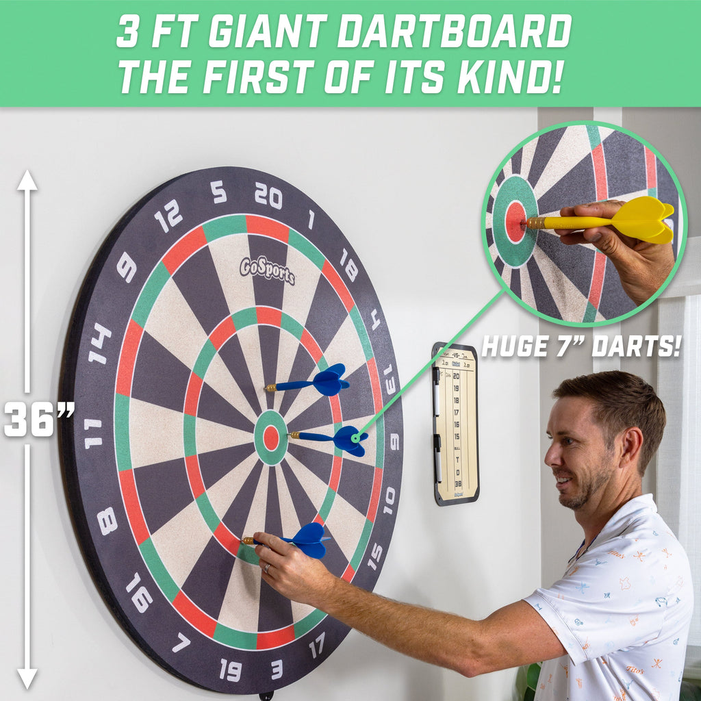 GoSports 3 ft Giant Dartboard Playgosports.com 