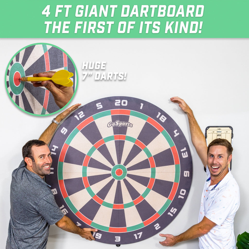 GoSports 4 ft Giant Dartboard Playgosports.com 