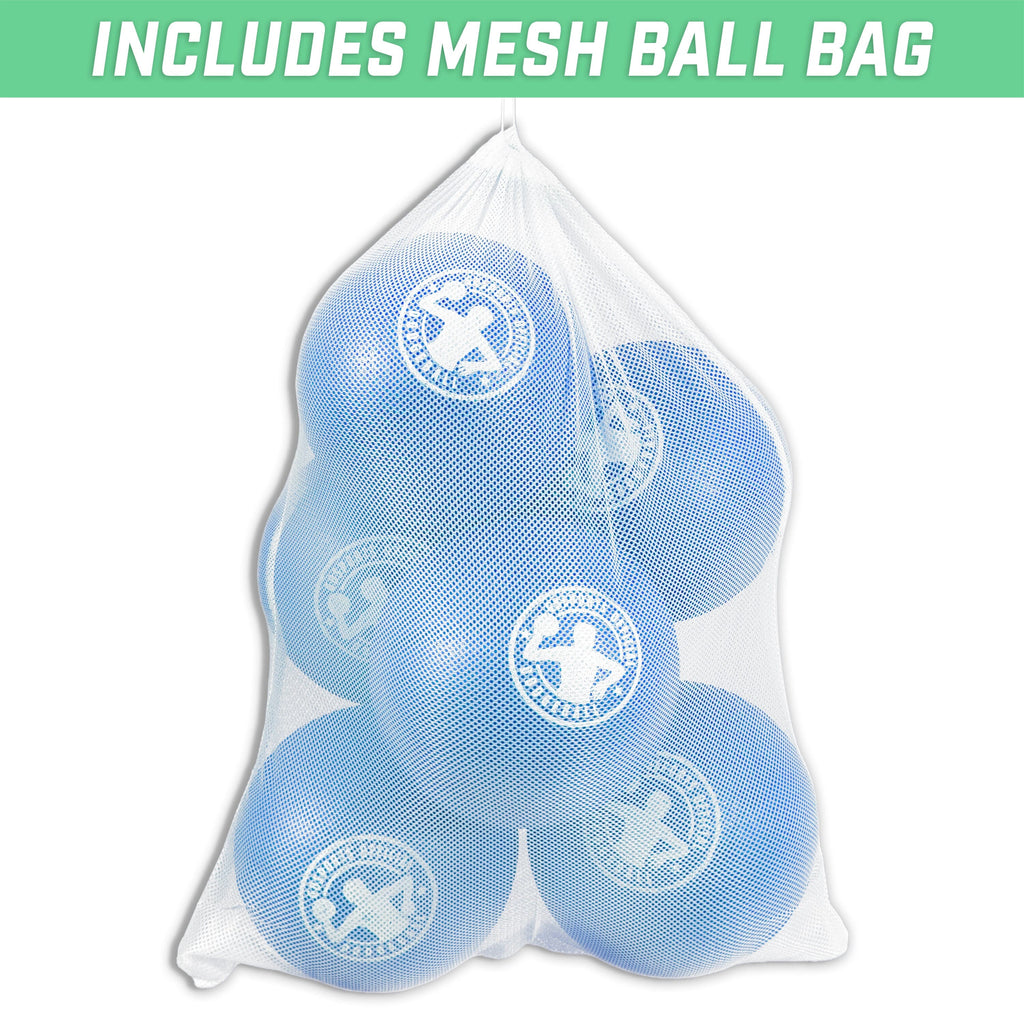 GoSports Air Touch No-Sting Dodgeball Balls - 6 Pack - Blue PlayGoSports.com 