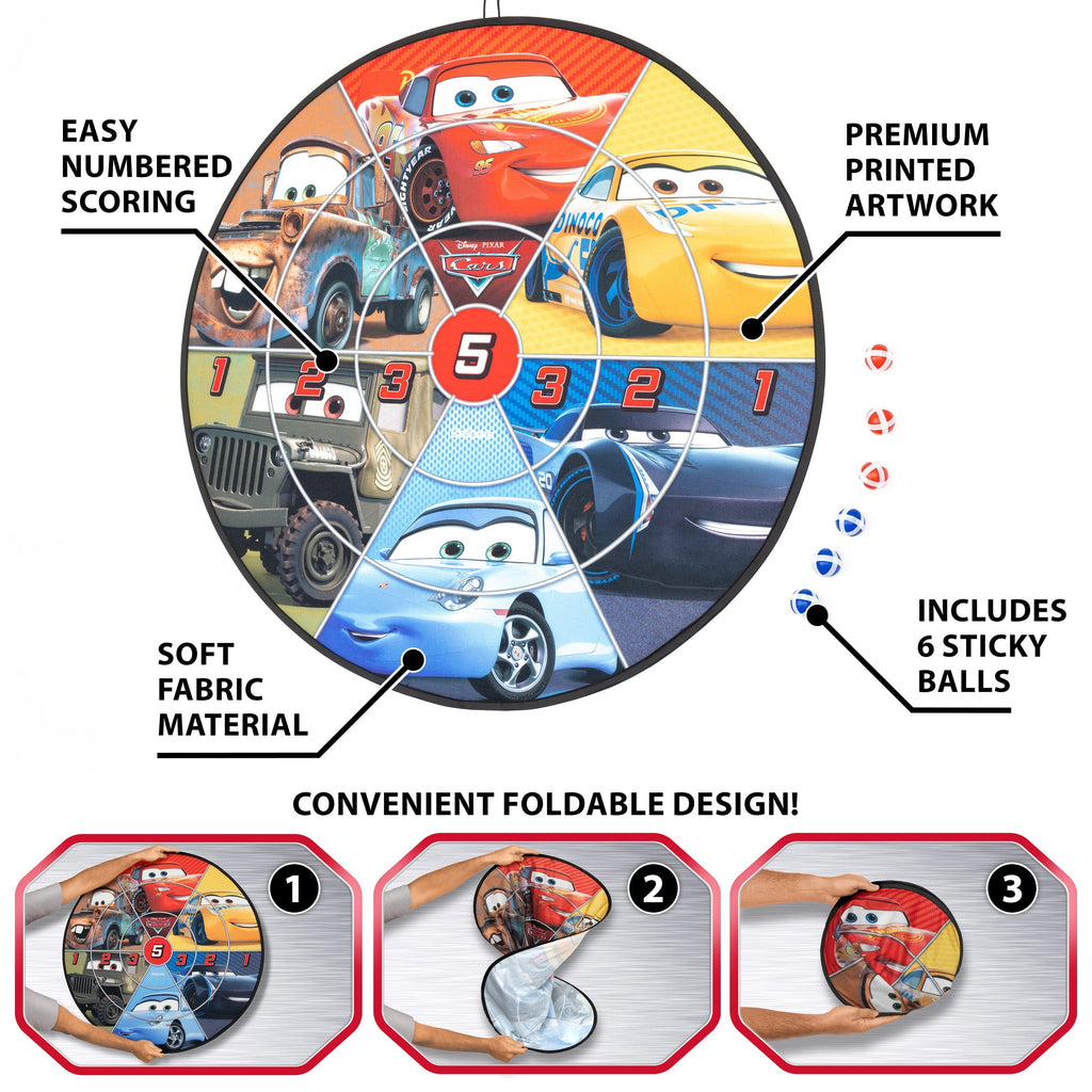 Disney Pixar Cars Giant Darts Game by GoSports Playgosports.com 