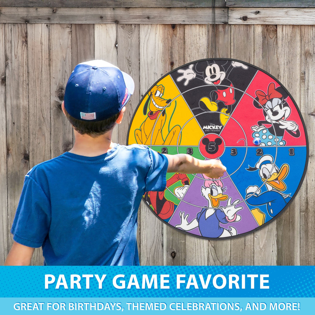 Disney Mickey & Friends Giant Darts Game by GoSports Playgosports.com 