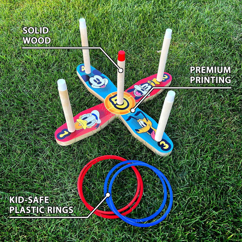GoSports Disney Mickey and Friends Ring Toss Game Playgosports.com 