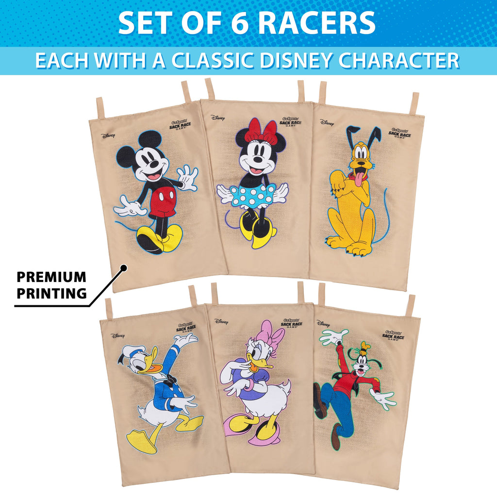 Disney Mickey and Friends Sack Race Party Game by GoSports Playgosports.com 