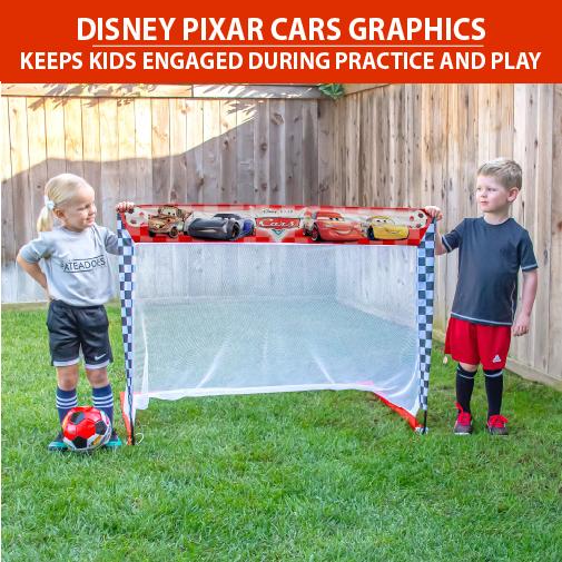 Disney Pixar Cars Soccer Goal Set - 4 ft x 3 ft –