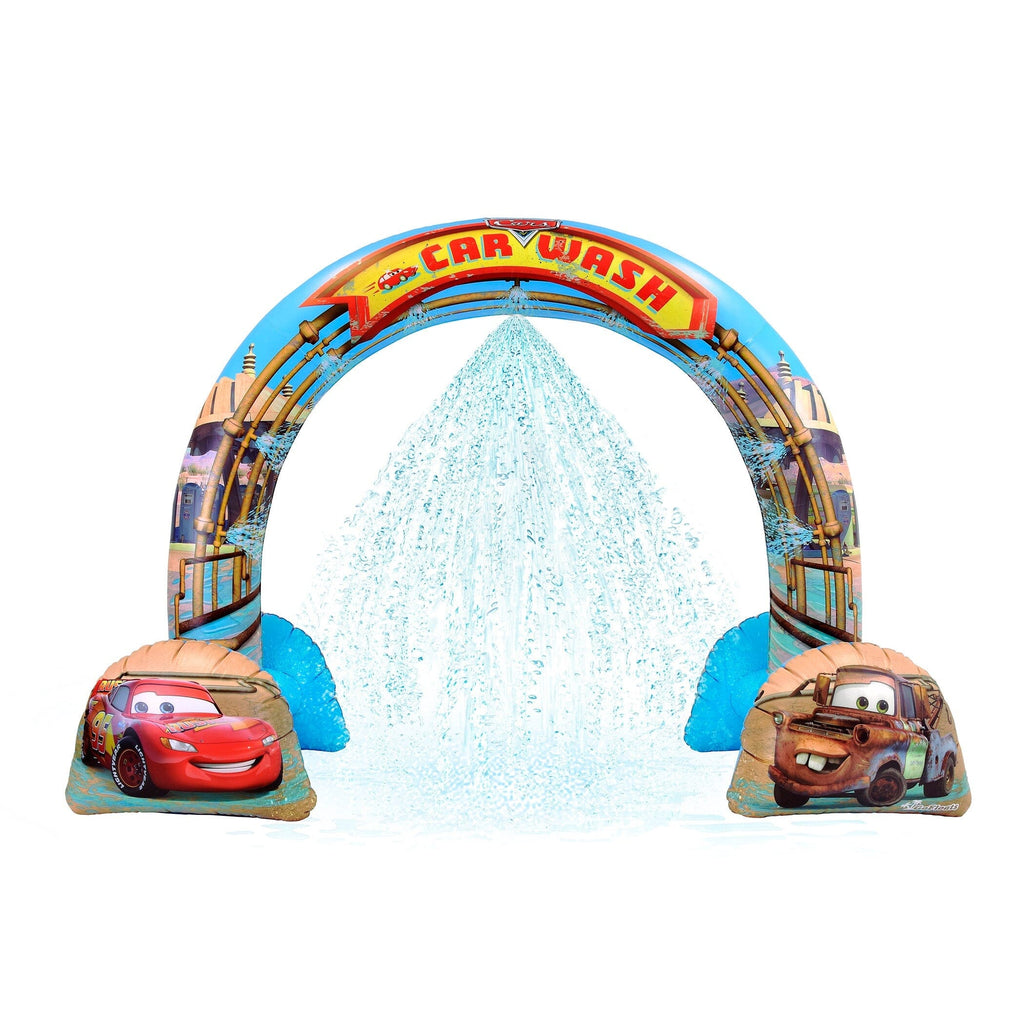 Disney Pixar Cars Car Wash Inflatable Arch Sprinkler GoFloats 