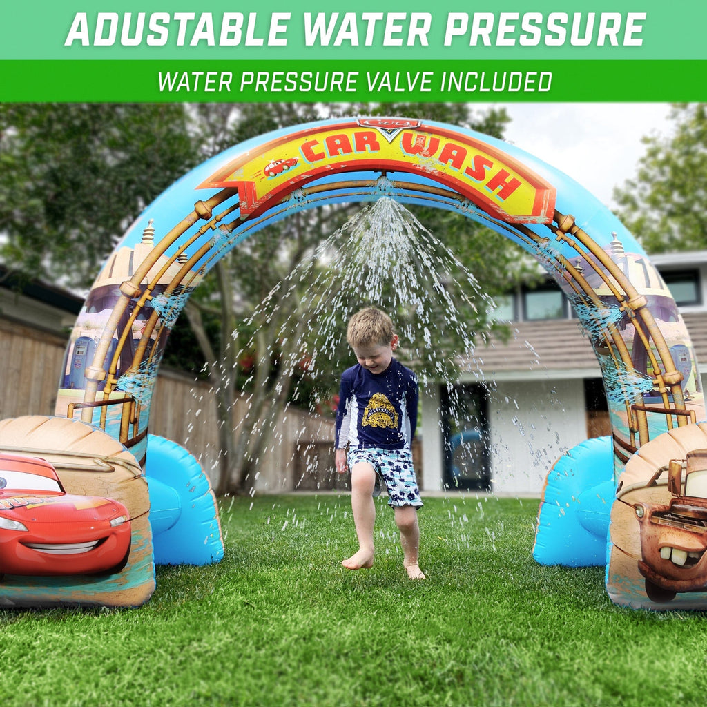 Disney Pixar Cars Car Wash Inflatable Arch Sprinkler GoFloats 