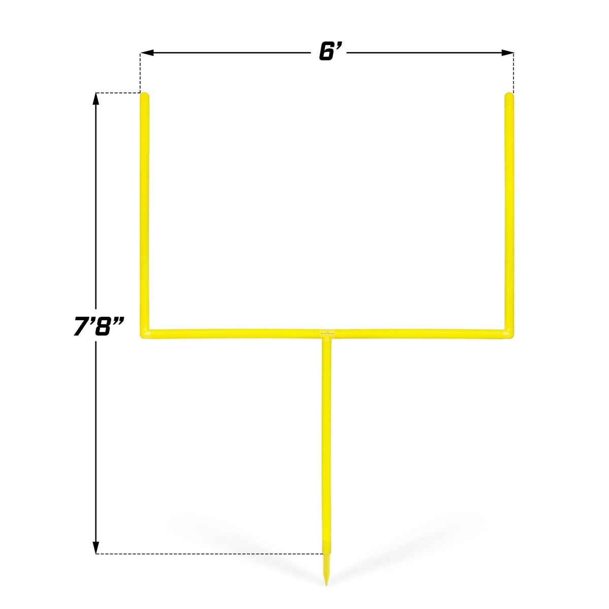 GoSports PRO Kick Challenge Field Goal Post Set – PlayGoSports.com
