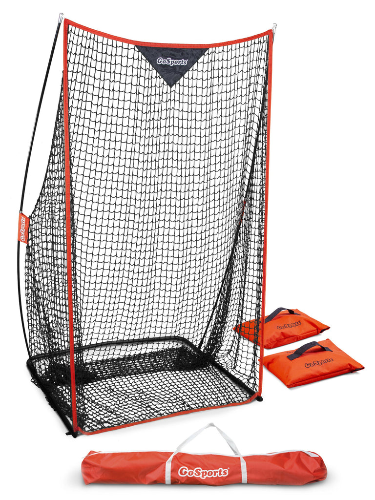 GoSports Football 7' x 4' Kicking Net | Sideline Practice for Punting or Place Kicks | Ultra-Portable Design with Weighted Sand Bags Football playgosports.com 