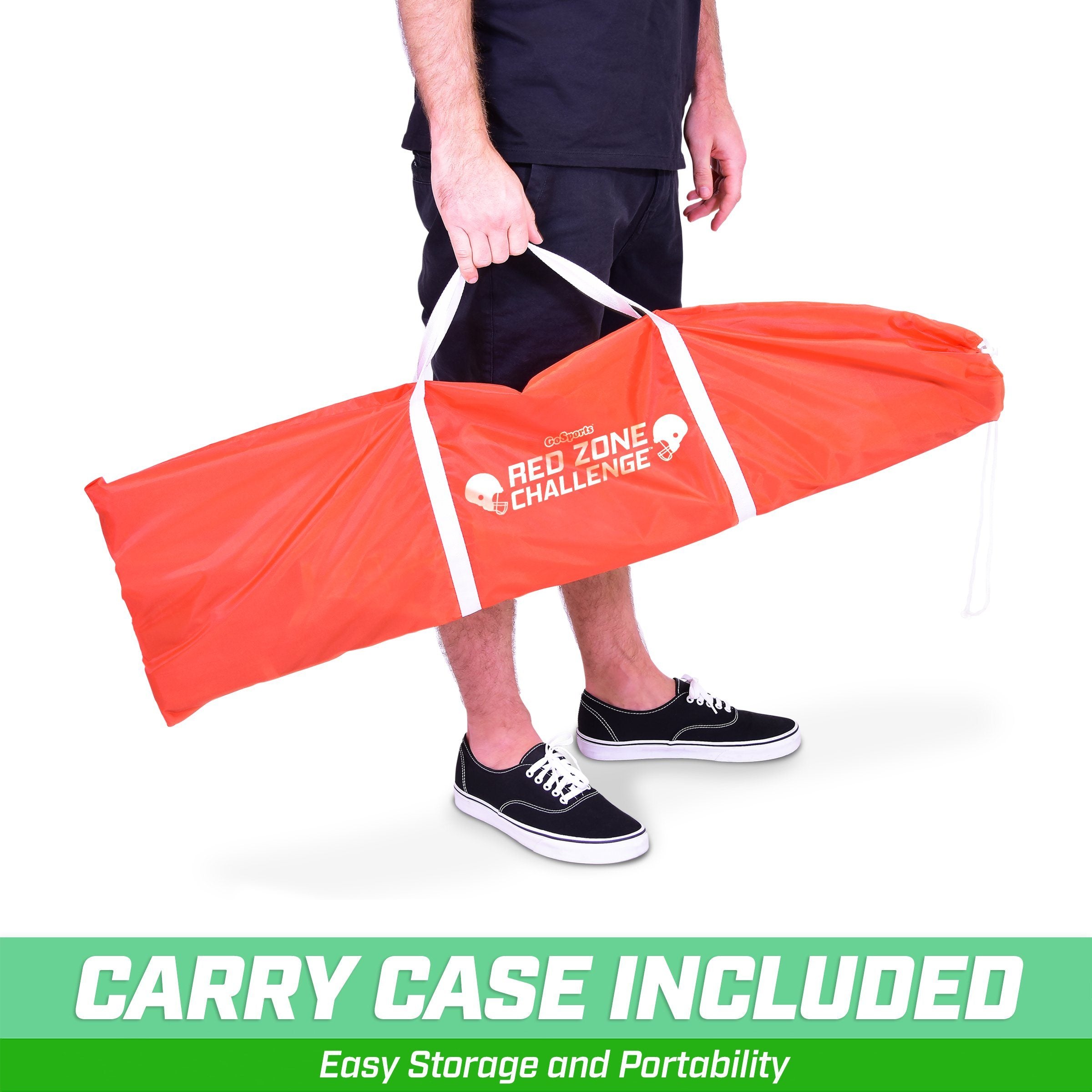 carry case included - red