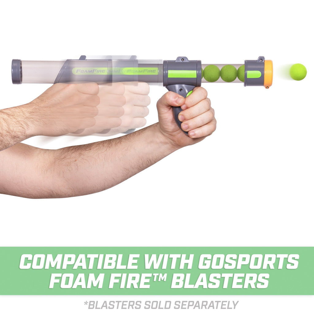 GoSports Foam Fire Replacement Balls - Pack of 80 (40 Green + 40 Orange) Golf playgosports.com 