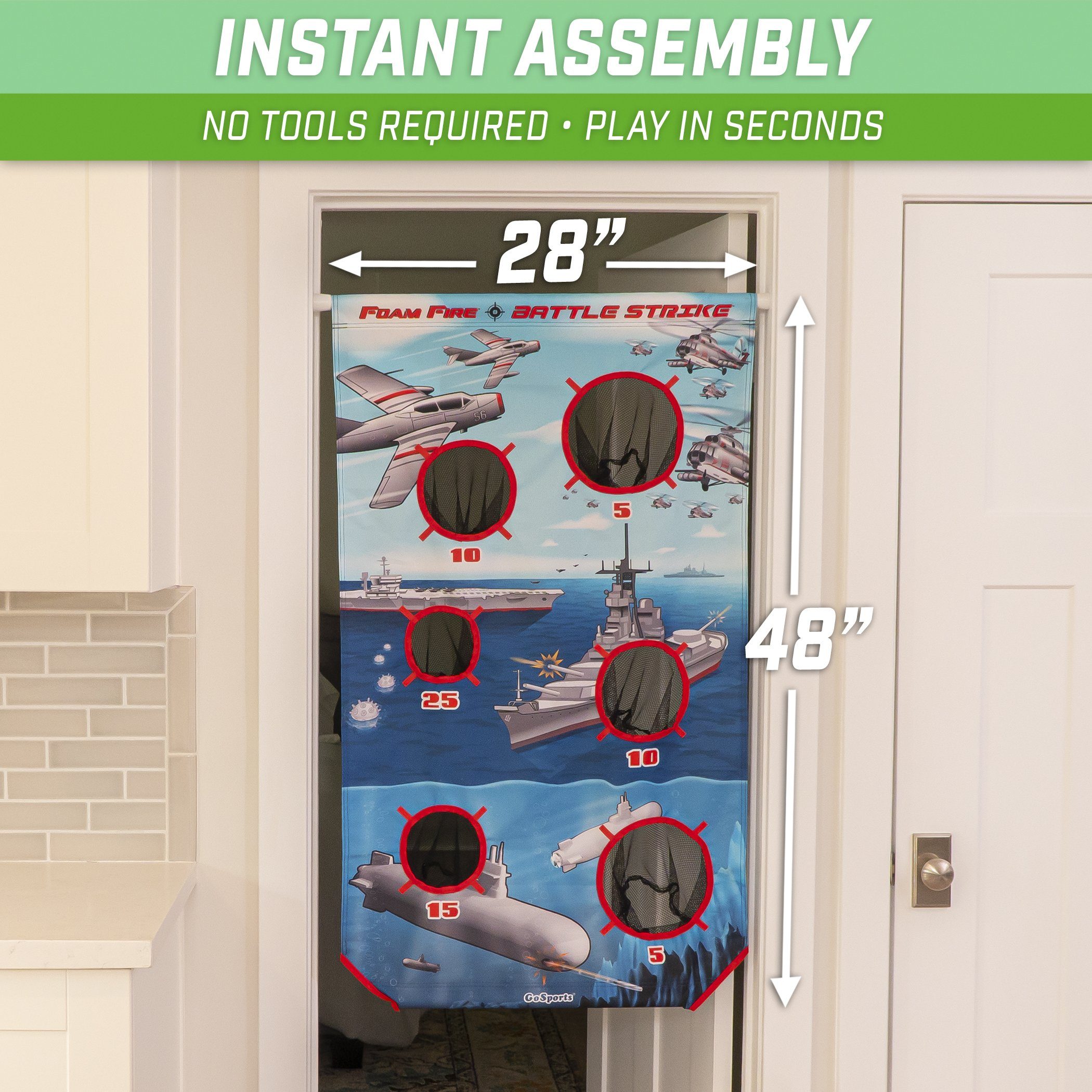 a door with a number of different types of aircraft