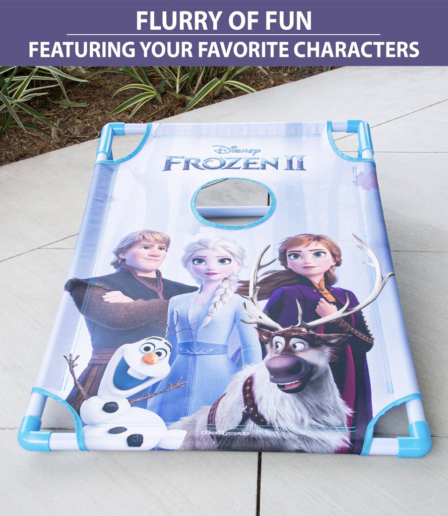 Disney Frozen 2 Bean Bag Toss Game Set by GoSports | Includes 8 Snowflake Bean Bags with Portable Carrying Case Cornhole playgosports.com 