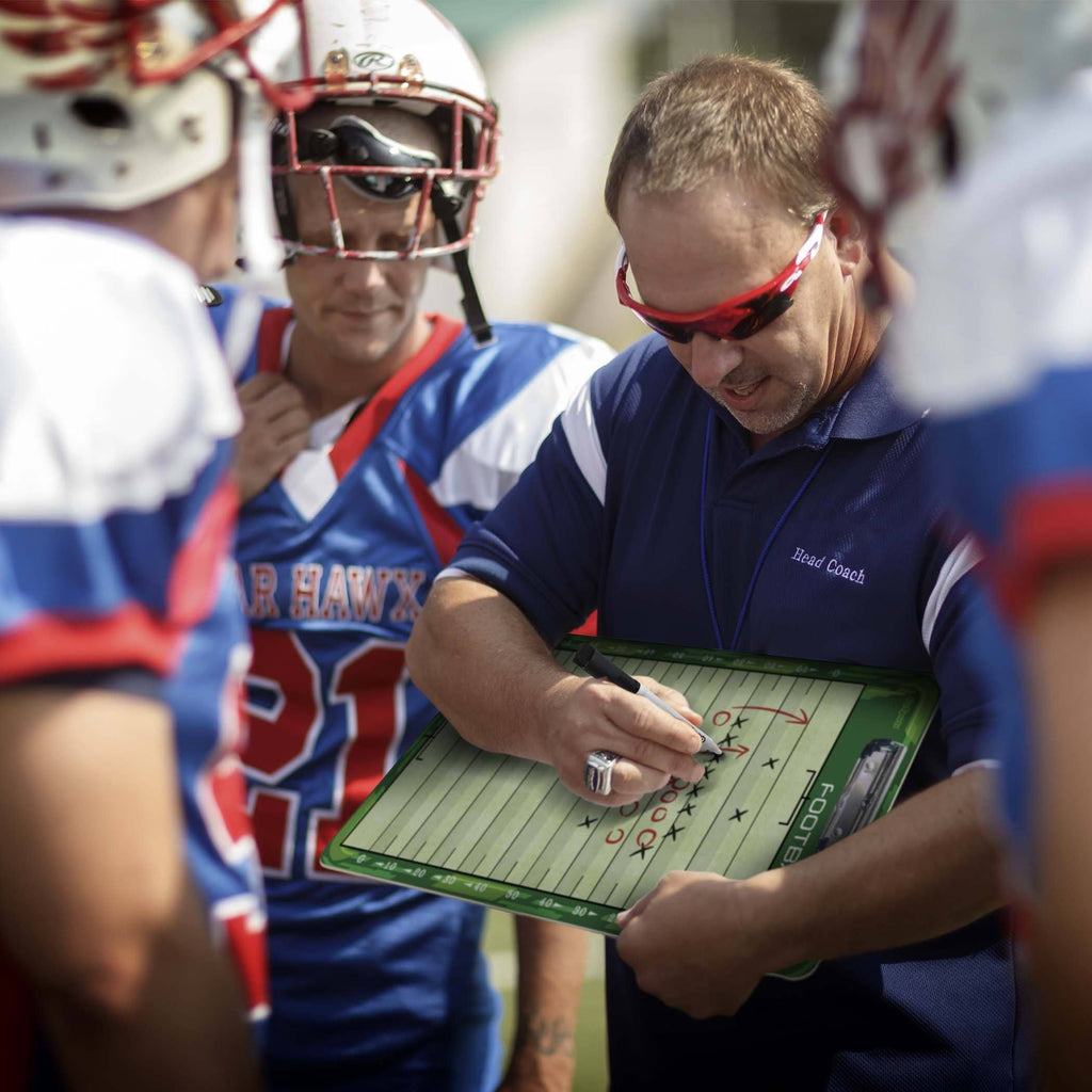 GoSports Football Coaches Boards - 2 Sided Premium Dry Erase Clipboards Coaches Board playgosports.com 