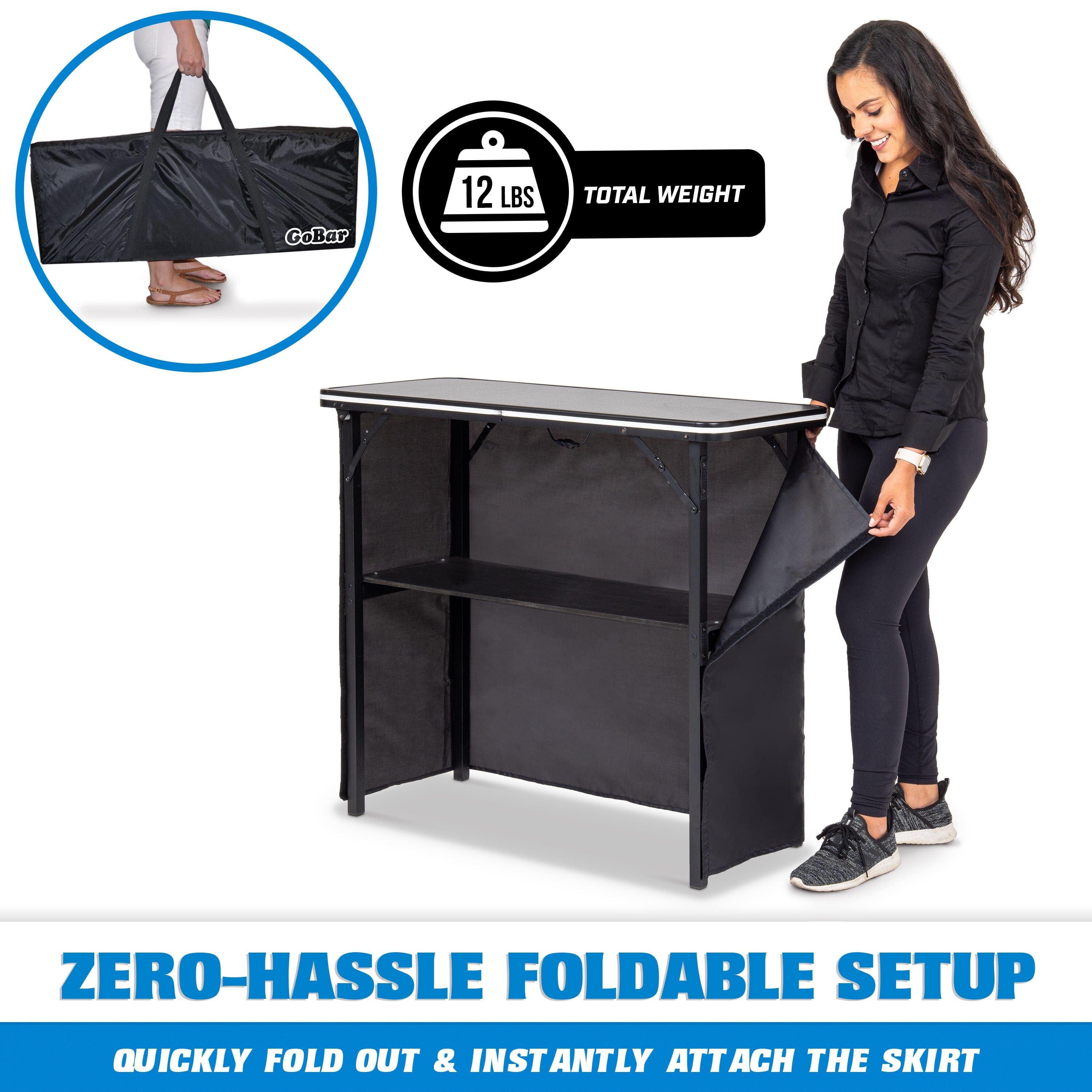 the zero foldable table set is a great solution for any outdoor activity