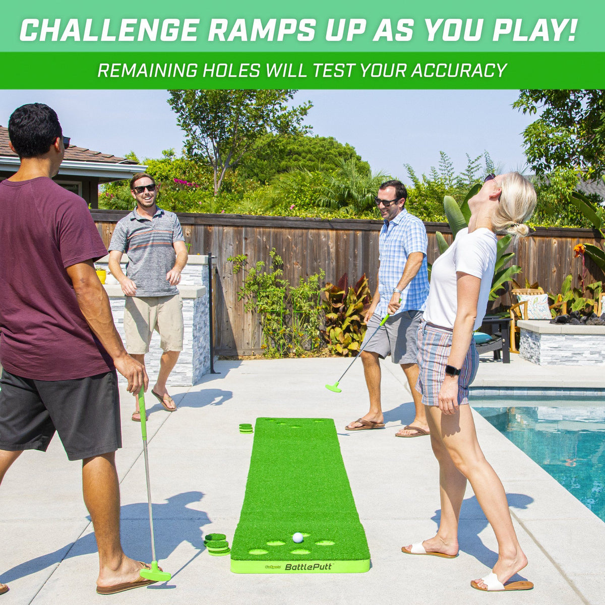 GoSports BattlePutt - Pong-Inspired Golf Putting Game – PlayGoSports.com