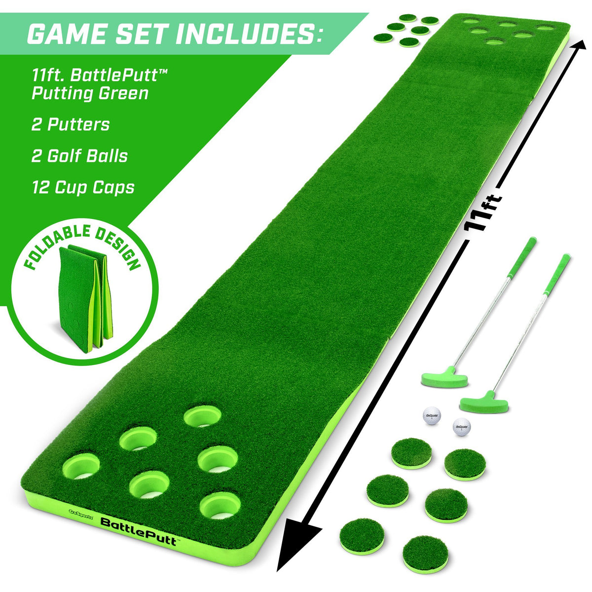 GoSports BattlePutt - Pong-Inspired Golf Putting Game – PlayGoSports.com