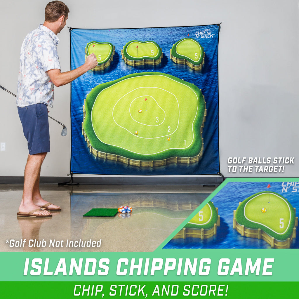 GoSports Chip N' Stick Golf Islands Chipping Game Playgosports.com 
