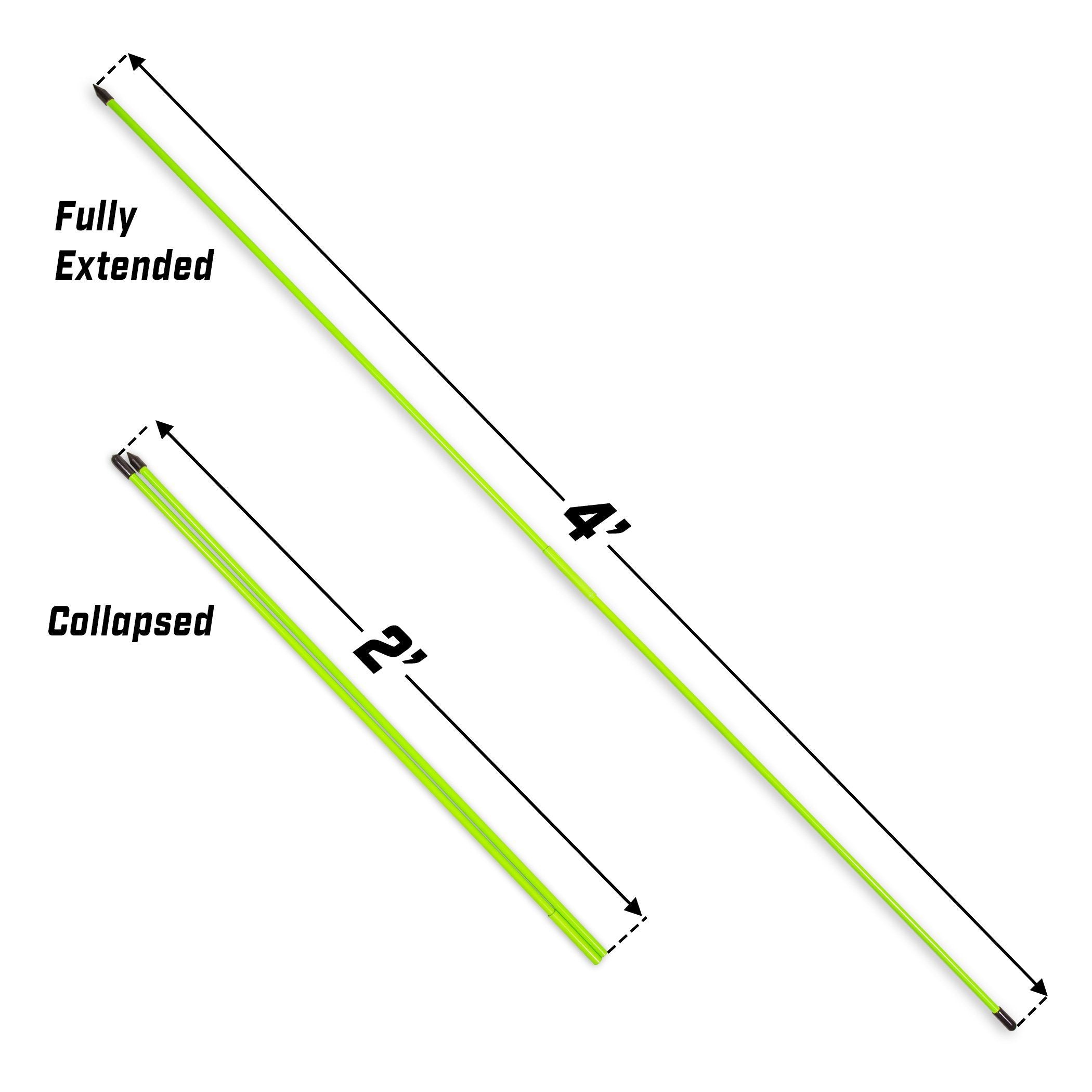 a diagram showing the different angles of the pole