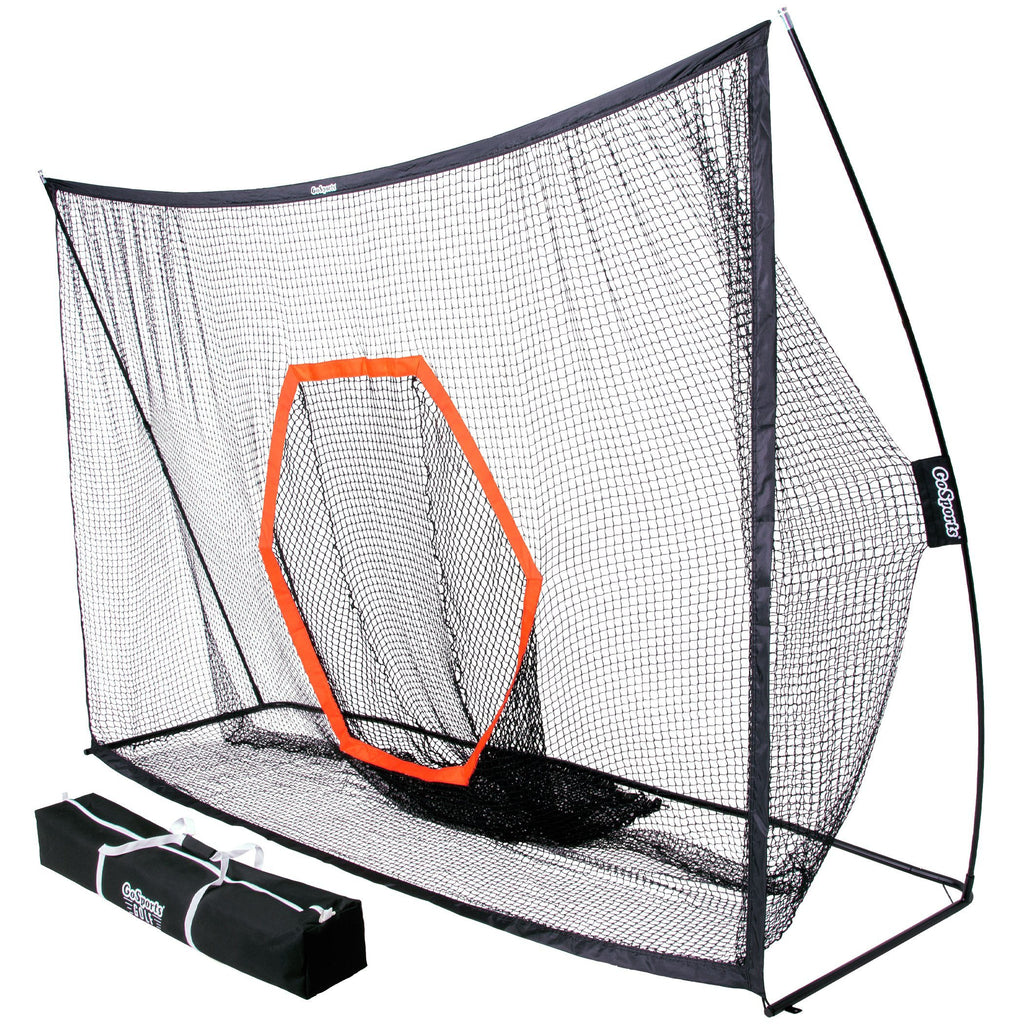 GoSports PRO Golf Practice Hitting Net - Huge 10'x7' Size - Personal Driving Range for Indoor or Outdoor Practice Golf playgosports.com 