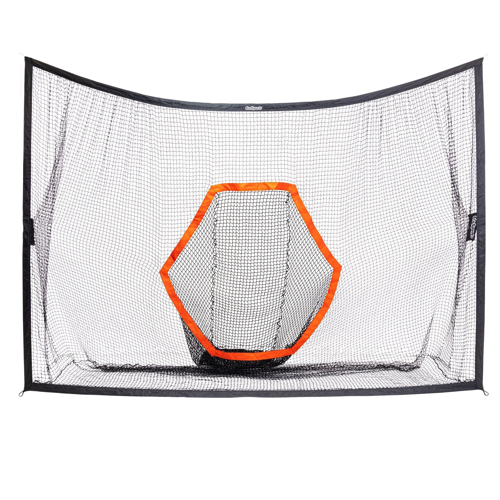 the net is attached to the back of the net