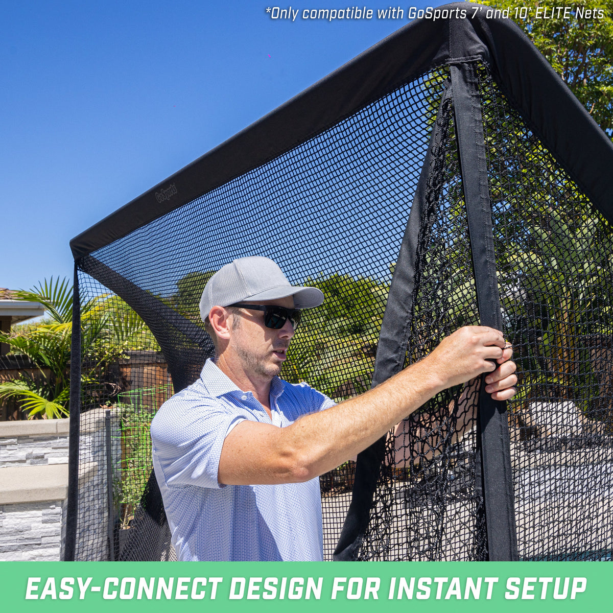 GoSports ELITE Shank Net Golf Accessory - Compatible with GoSports ...