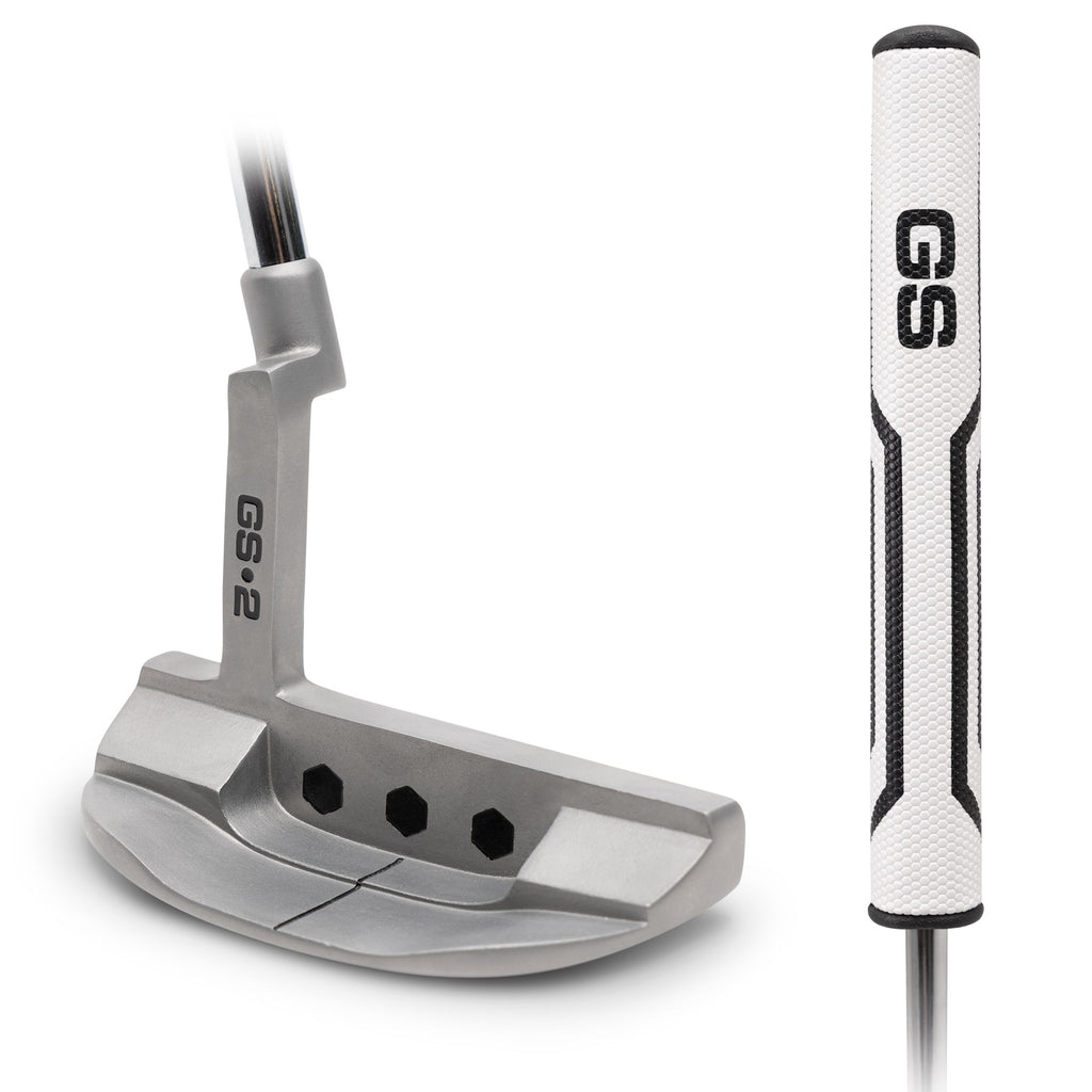 GoSports GS2 Tour Golf Putter – 34” Right-Handed Mallet Putter with Oversized Fat Grip and Milled Face Golf playgosports.com 