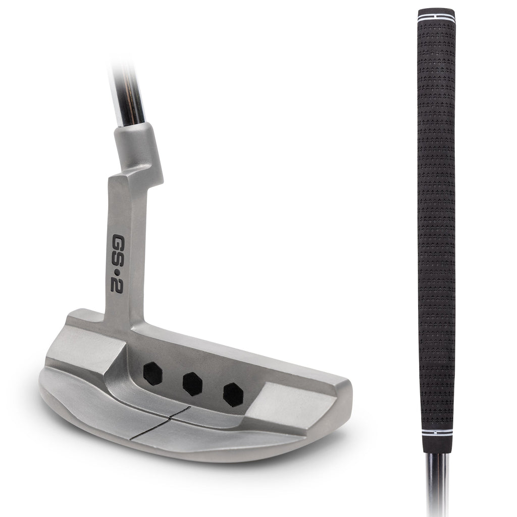 GoSports GS2 Tour Golf Putter – 34” Right-Handed Mallet Putter with Pistol Grip and Milled Face Golf playgosports.com 