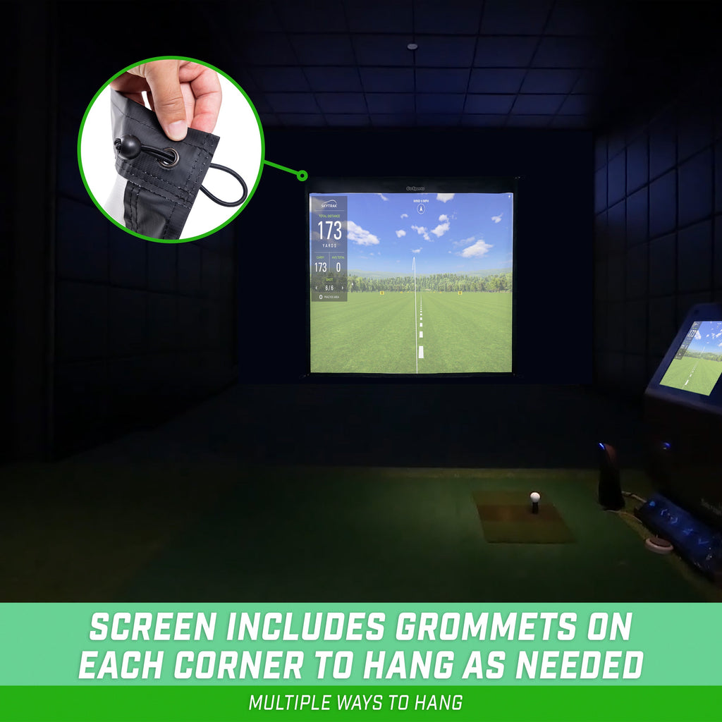 GoSports 7' Golf Simulator Impact Screen Playgosports.com 