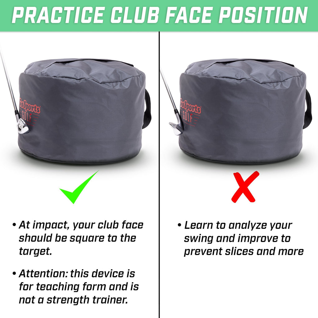 GoSports Golf Swing Bag, Impact Position Trainer - Master Proper Club and Hand Position at Impact, Great for All Skill Levels Golf playgosports.com 