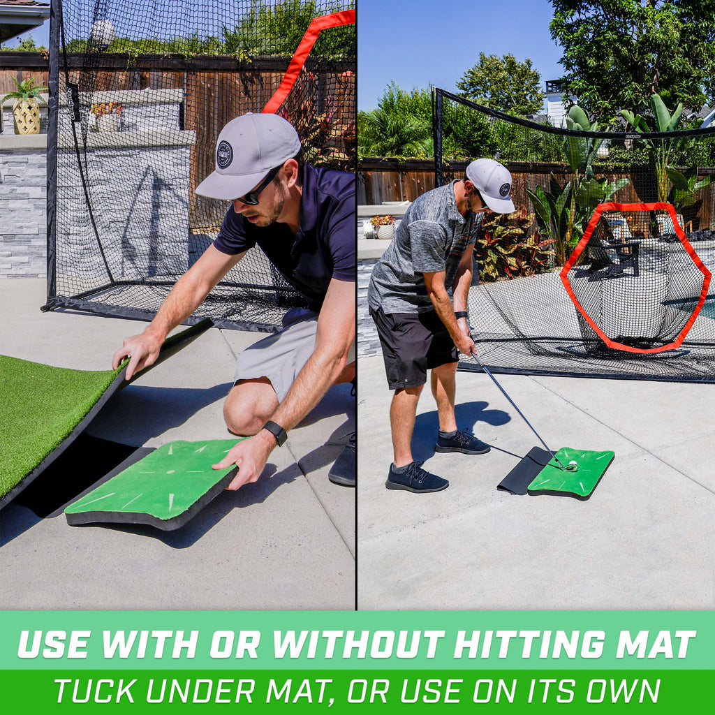 GoSports SWINGSPOT Golf Swing Impact Training Mat, Shows Club Path at Impact to Detect and Fix Slices, Hooks and More Golf playgosports.com 