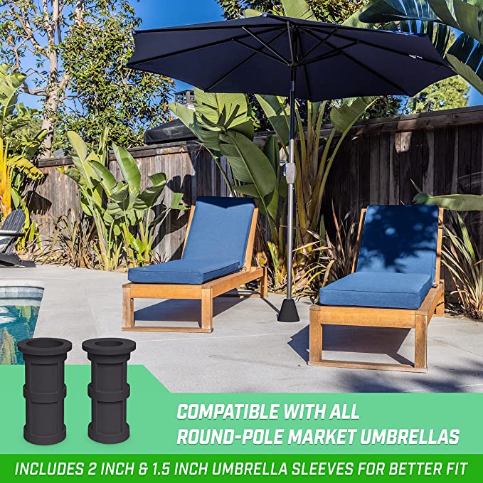 the ultimate patio umbrella umbrella with a black umbrella