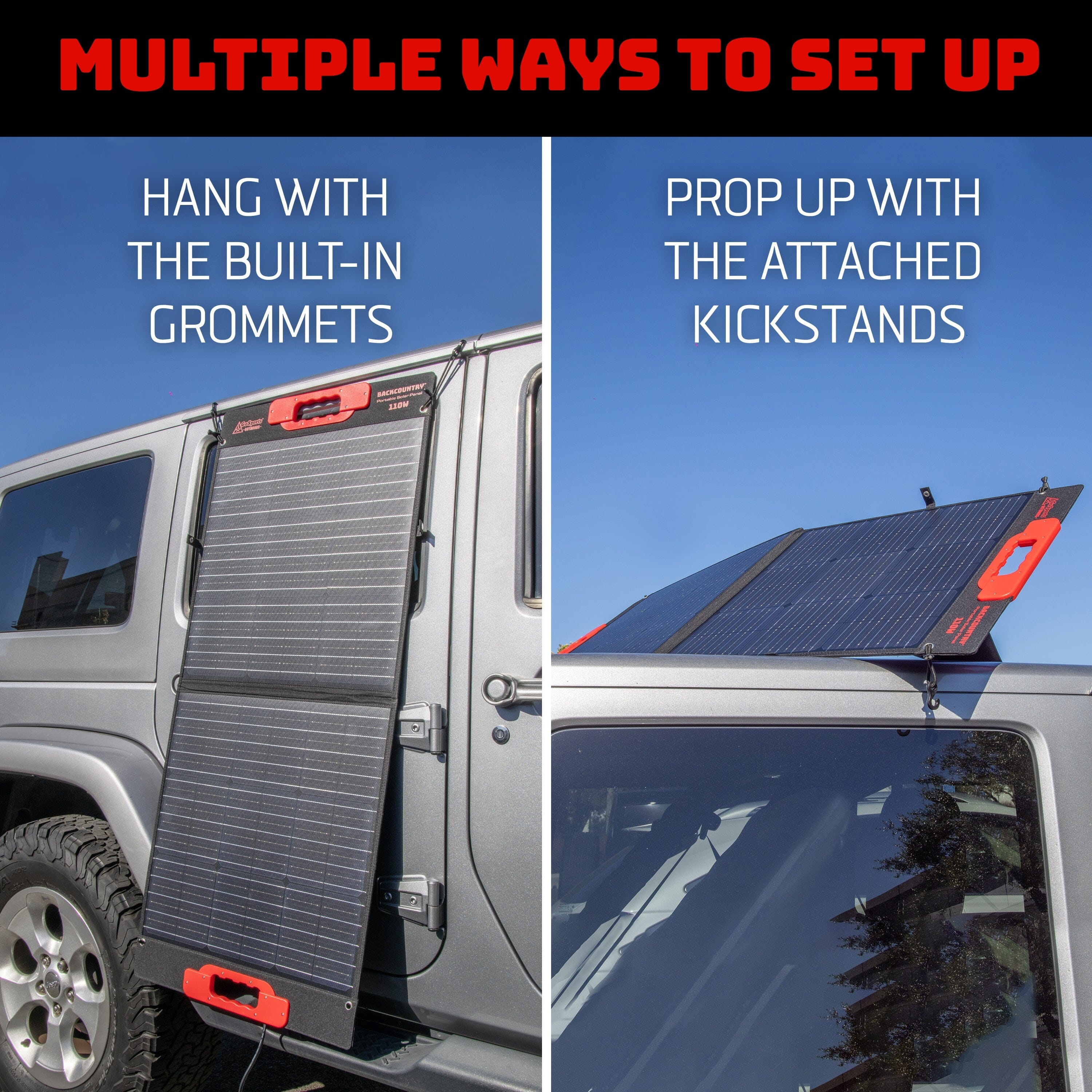 a truck with a solar panel on the roof