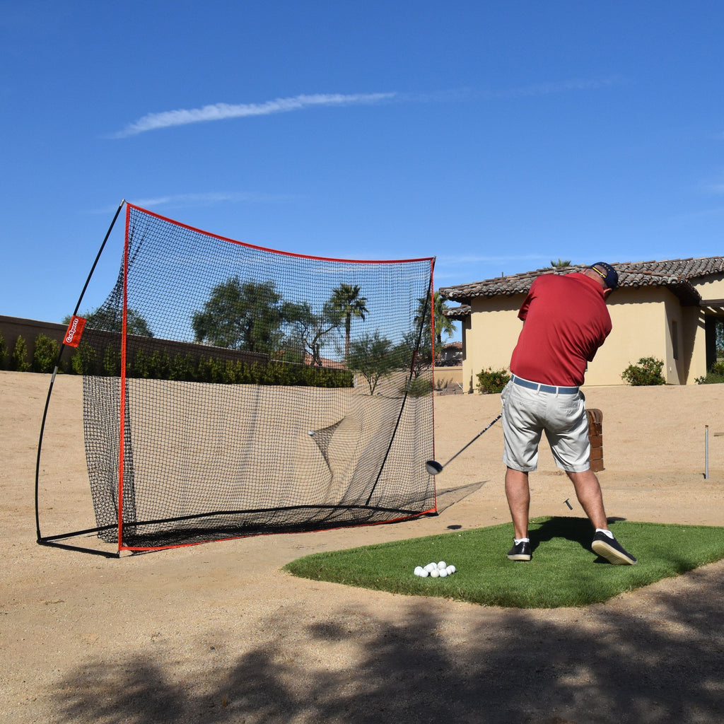 GoSports Golf Practice Hitting Net - Huge 10' x 7' Size - Designed By Golfers for Golfers Golf playgosports.com 