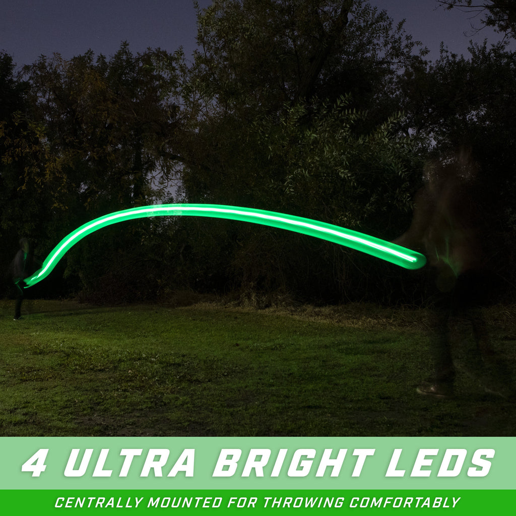 GoSports Ultimate Light Up Flying Disc, 175 grams, with 4 LEDs - Multi Disc playgosports.com 