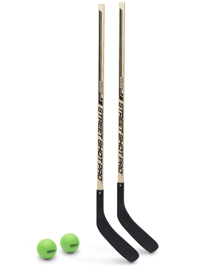 GoSports Hockey Street Sticks | Premium Wooden Hockey Sticks for Street Hockey Team Sports, Golf playgosports.com 