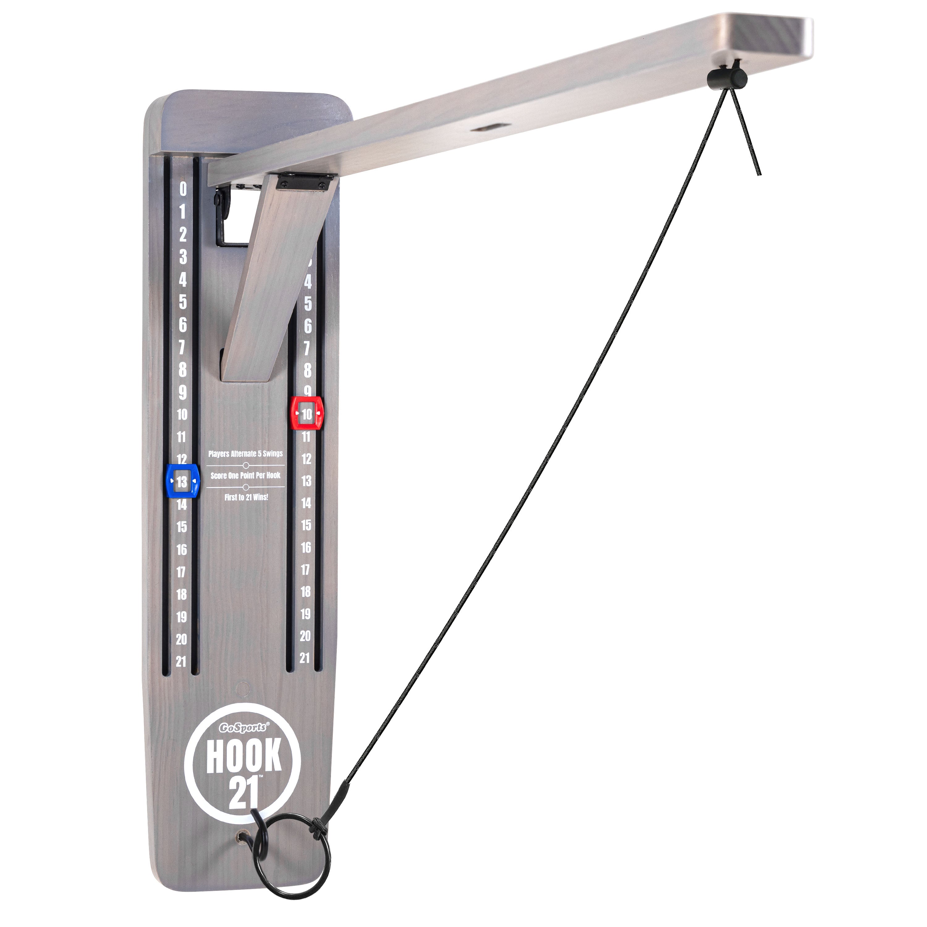 a metal detector with a cable attached to it