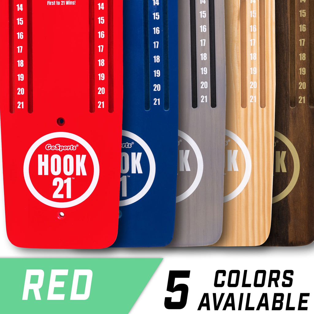 GoSports Hook21 Ring Swing Game - Red Hook21 Playgosports.com 