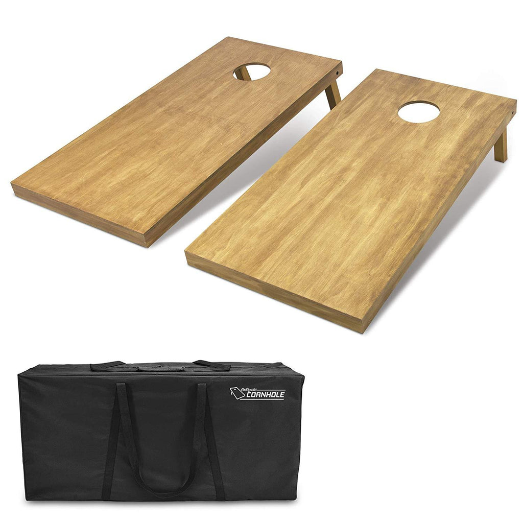 GoSports 4'x2' Regulation Size Wooden Cornhole Boards Set | Includes Carrying Case and Bean Bags (Choose Your Colors) Over 100 Color Combinations Cornhole playgosports.com 
