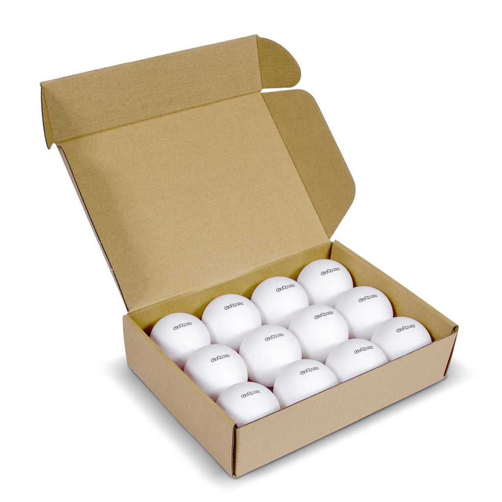 GoSports 55mm XL Ping Pong Balls 12 Pack | Jumbo Table Tennis Balls for Ping Pong Training or Other Toss Games Pong Balls playgosports.com 