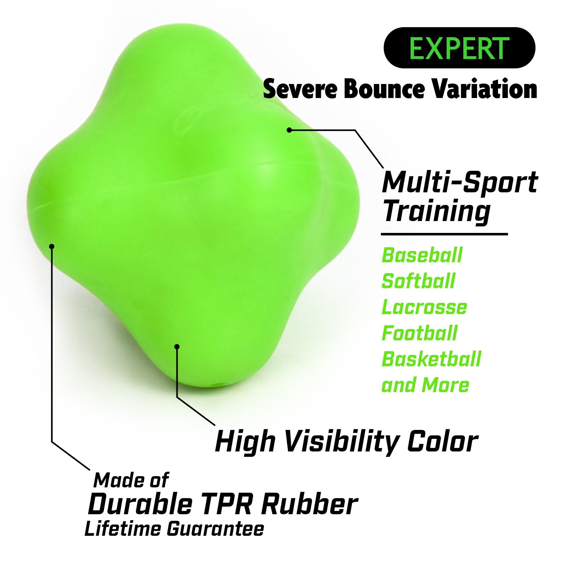 the green star shaped stress reliever