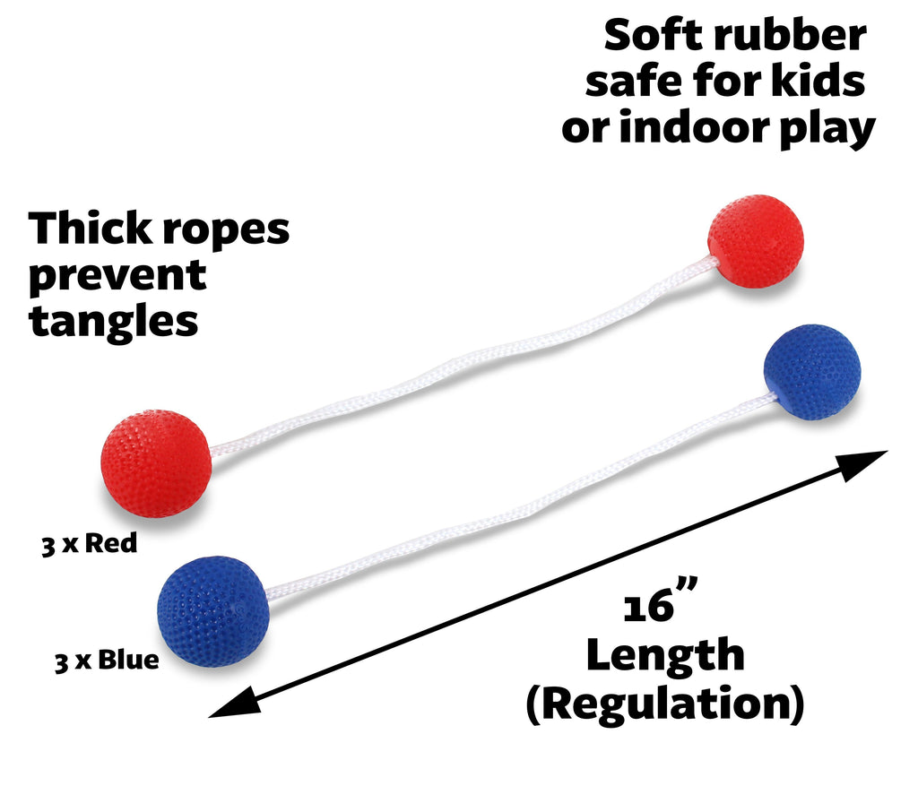 GoSports Soft Rubber Replacement Bolos for Ladder Toss Ladder Toss playgosports.com 