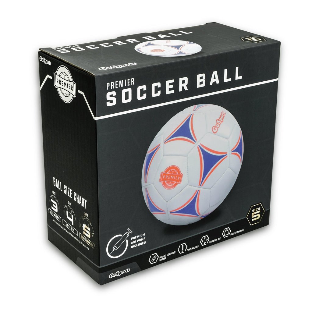 GoSports Premier Soccer Ball with Premium Pump, Size 4 Soccer Ball playgosports.com 