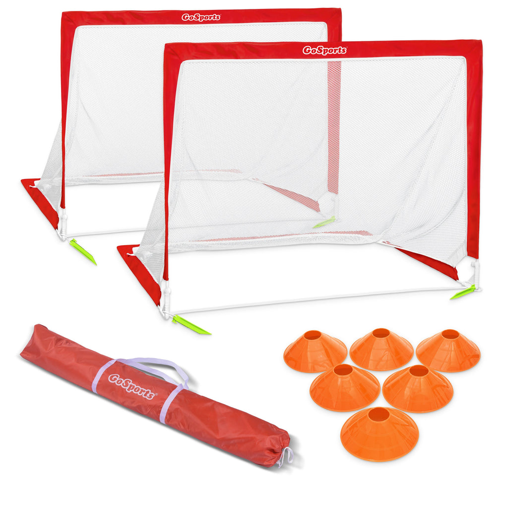 GoSports 4' Size Portable Goal Set Soccer Goal playgosports.com 