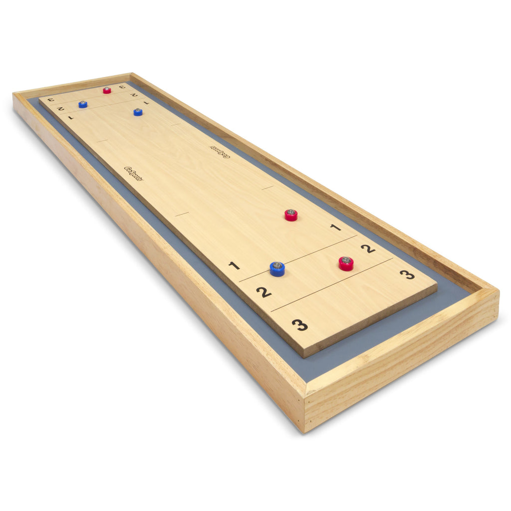 GoSports Shuffleboard and Curling 2 in 1 Board Game Shuffle Board playgosports.com 